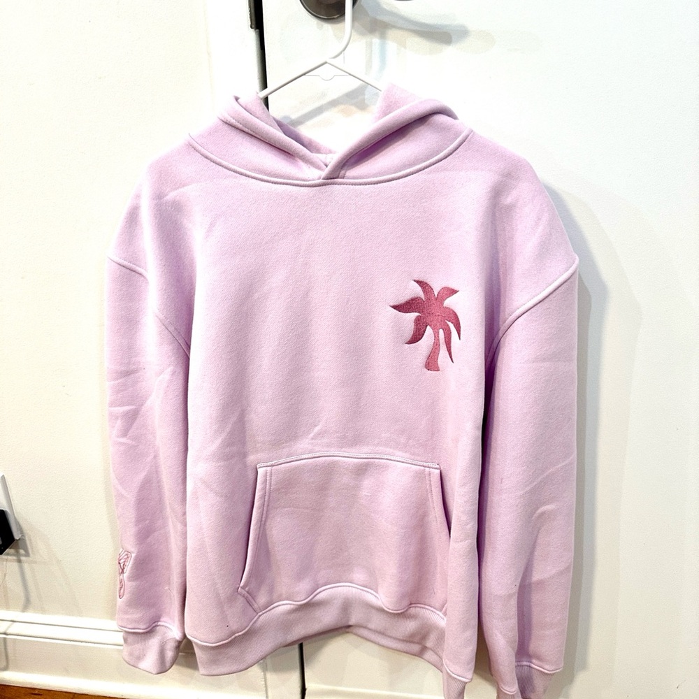 Pink Palm Puff Hoodie Duplicate - A beautiful pink soft and comfy hoodie New $20